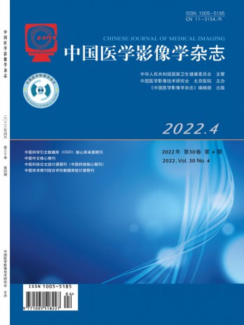 中國醫(yī)學影像學雜志